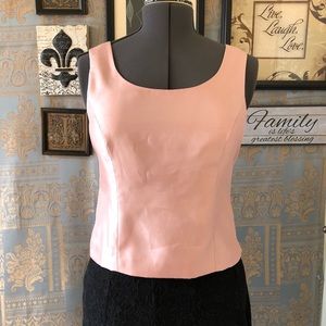 Jessica Howard Blush Pink Dress sleevlss Shell 10P